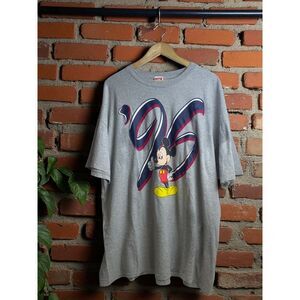 1996 Mickey Mouse Vintage Single Stitched Massive Back Hit T-Shirt - Size XXL